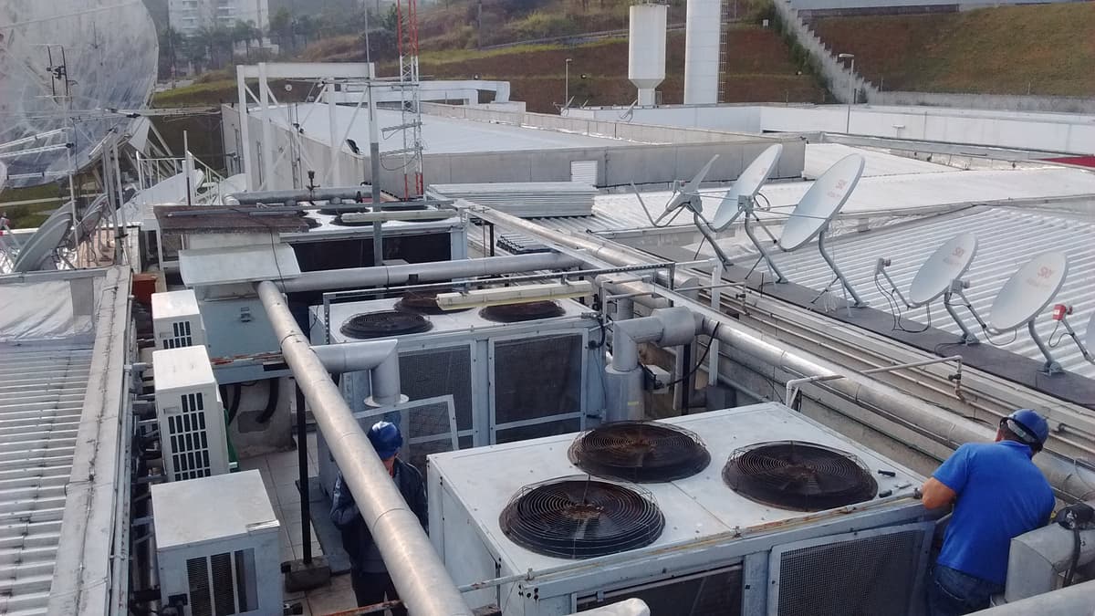 Sistema de refrigeração industrial